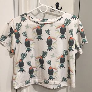 And Other Stories Toucan Crop Top